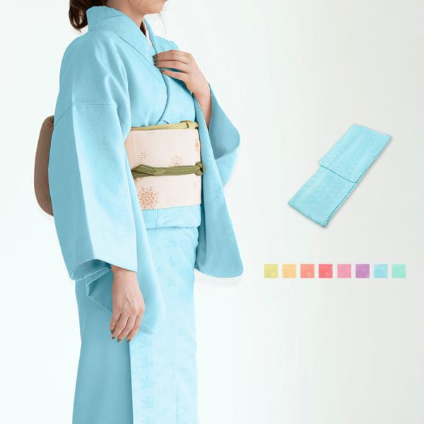 KYOETSU（京越） (女単衣 地紋) 洗える着物 単衣 8colors sサイズ 色
