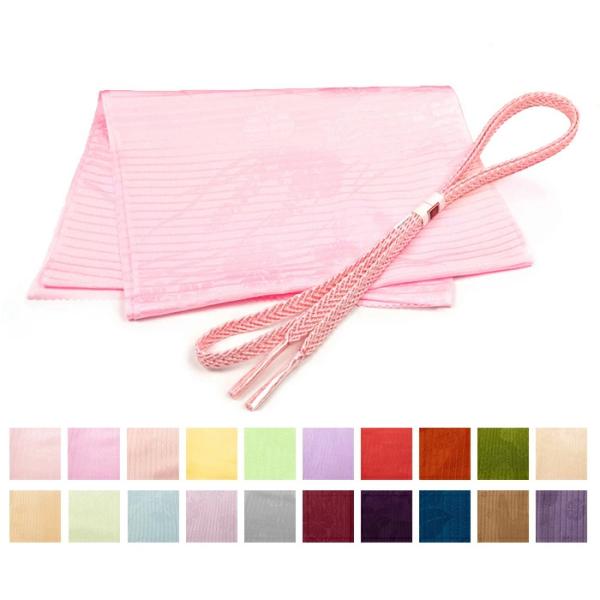 KYOETSU（京越） (帯締め帯揚げ 絽) メール便{P24} 帯揚げ 帯締め