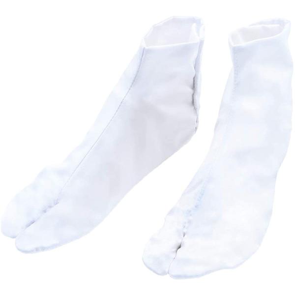 安心の国産ブランド、福助の足袋が登場です。表はポリエステルと綿でできておりシワになりにくく、生地が強いのも特徴。裏面は綿100%になっているので肌触りやわらか。蒸れることなく快適に使用することができます。こはぜは4枚タイプになります。