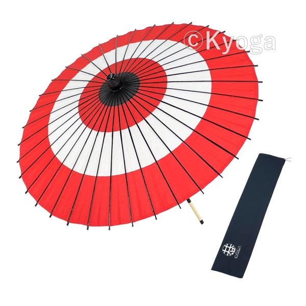 紙舞日傘とは日本舞踊、歌舞伎などに用いられる舞踊傘のことです。日本舞踊のお稽古用として製作されておりますので、ある程度丈夫につくられています。日傘として活用される方も多く、和服のお供には欠かせないアイテムです。洋装でのおでかけに和傘を差す方...