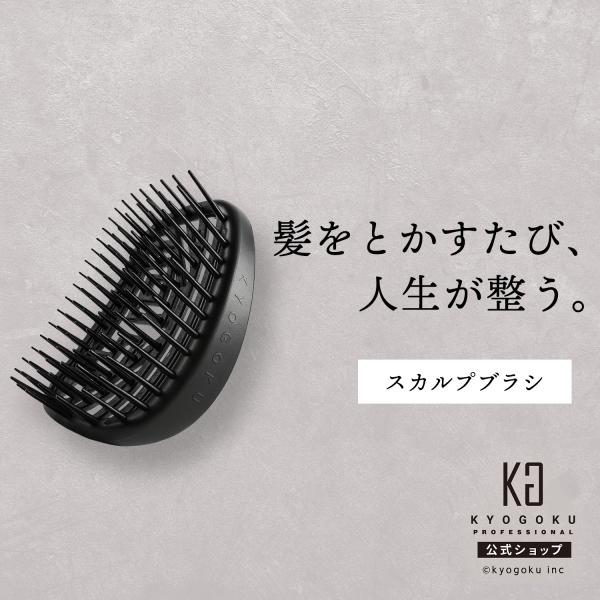 公式 【 KYOGOKU レジェンドブラシ 】 ヘアブラシ 速乾ブラシ 濡れ髪用 スカルプケア ヘアケア 通気構造 時短 コンパクト 持ち運び プロ仕様 美容室専売 KG 京極