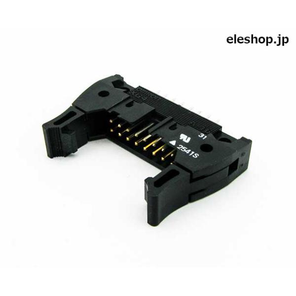 8×2列=16pin/2.54mmピッチ、MILコネクタの基板用ロングロック付きプラグ(直型)です。MIL規格(MIL-C-83503)に準拠。