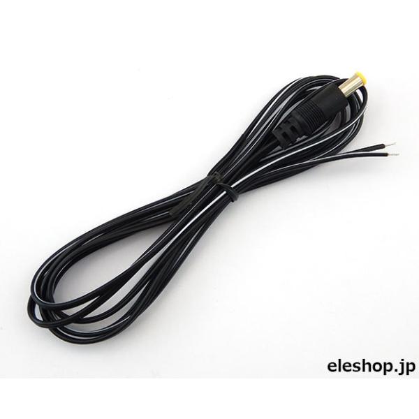 JEITA4 DCプラグ付きケーブルです。ケーブル長：1.8m(プラグ含)。