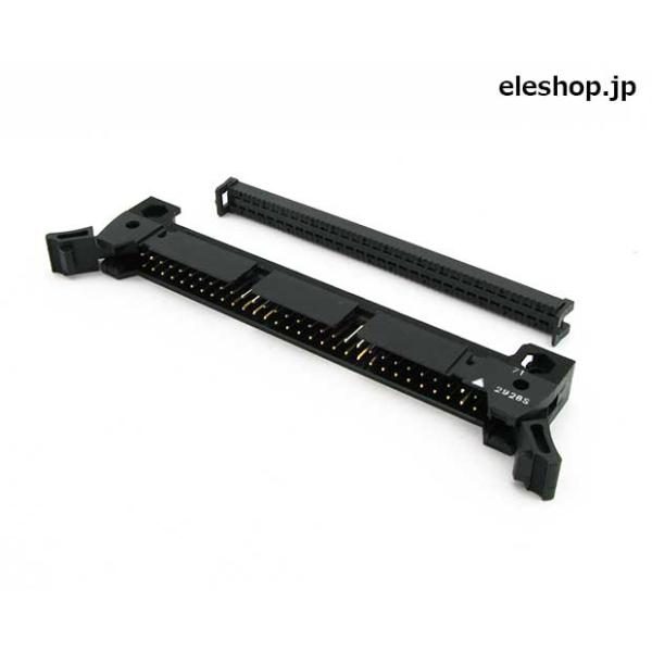 XG4E-6071 ケーブル圧接型ロングロック付プラグ60P 極性スロット2