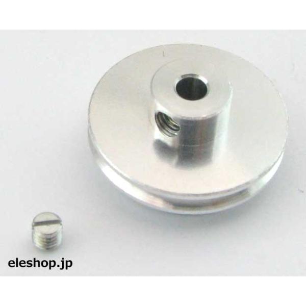 2678(1240) 輪ゴム用Wプーリー(L) 3mm穴