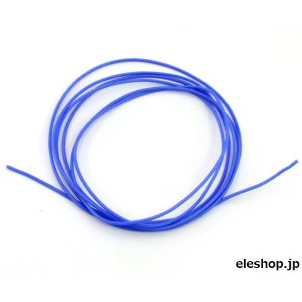 SI-AWG20-2M-BL シリコンワイヤーより線 L-2m AWG20 (青)
