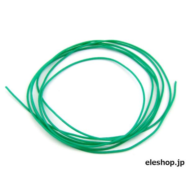 SI-AWG26-2M-GR シリコンワイヤーより線 L-2m AWG26 (緑)