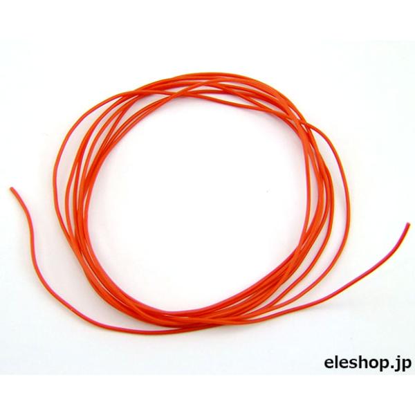 SI-AWG28-2M-RD シリコンワイヤーより線 L-2m AWG28 (赤)