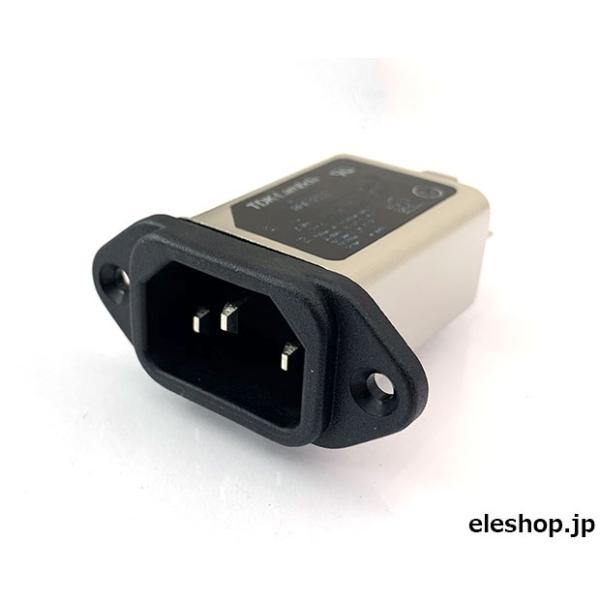 RPA-2003 アモルファスコア単相用・高電圧パルス対応・インレット型ノイズフィルタ 250V 3A