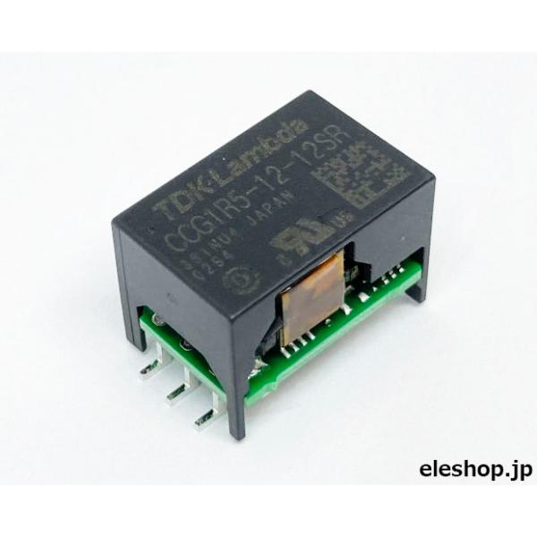 CCG1R5-12-12SR 1.5Wシングル出力 超小型オンボード絶縁型DC-DCコンバータ (SMD) DC5/12V→12V