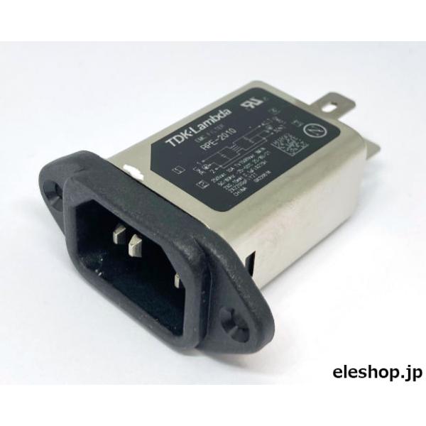 RPE-2010 電源ライン用ノイズフィルター インレット型 250V 10A