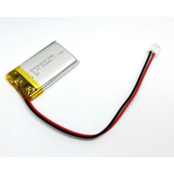 DTP502035(PHR) リチウムイオンポリマー電池 3.7V 300mAh