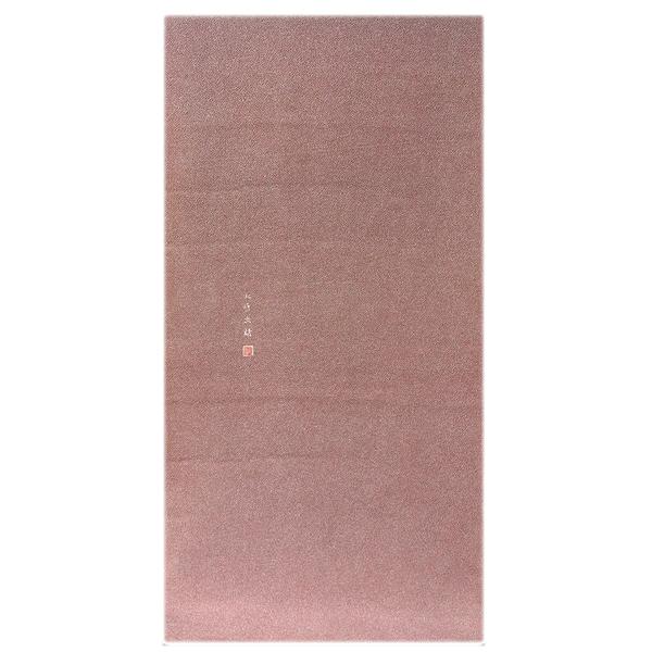 小紋 手描 浜ちりめん 正絹 反物 小紋 着物 着尺 反物 正絹 手染め 浜ちりめん 縮緬 濃グレー 橘