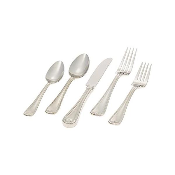 Lenox Vintage Jewel Stainless Flatware 5 Piece Place Setting by Lenox sAi