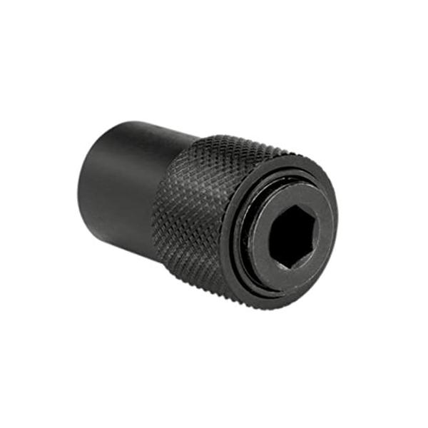 Milwaukee 48-66-0061 1/2-Inch Square Female to 7/16-Inch Hex Female Adapter