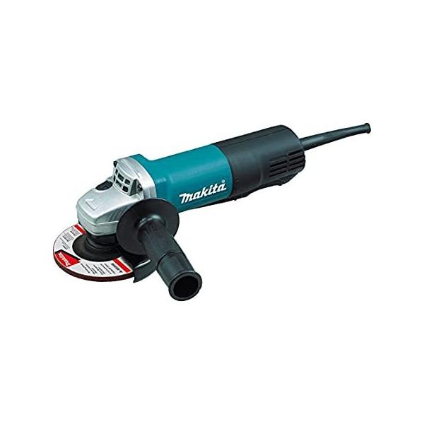 Makita 9557PB 4-1/2" Paddle Switch Angle Grinder, with AC/DC Switch
