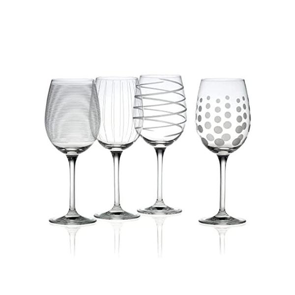 (4) - Mikasa Cheers 470ml White Wine, Set Of 4 sAi