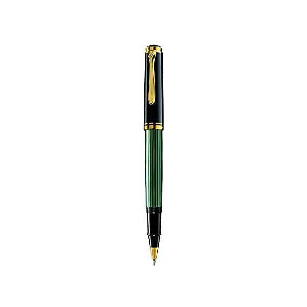 ペリカン ボールペン 水性 緑縞 R600-