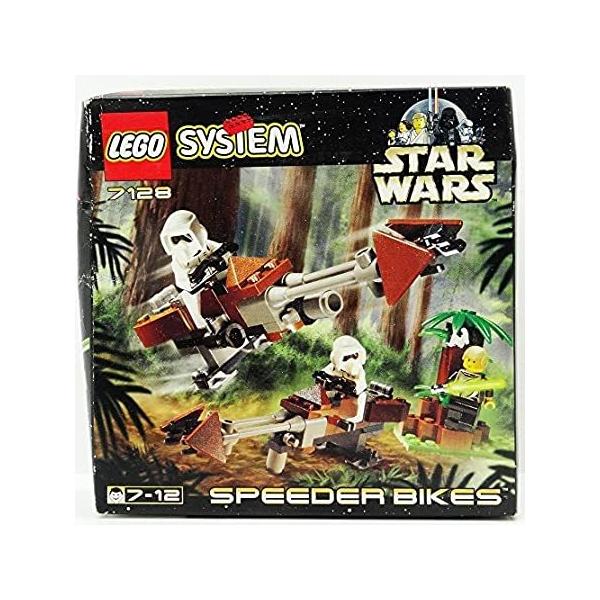 LEGO (S) Star Wars (X^[EH[Y) Set #7128 Speeder Bikes ubN  isAj sAi