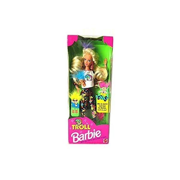 1992 Troll Barbie Doll with Mini Troll Doll by Mattel [sAi] sAi