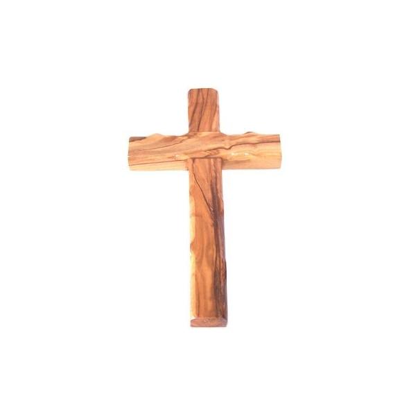 1 X Med. Size Wooden Cross from Bethlehem - Olive Wood (16cm or 6.4 inches)
