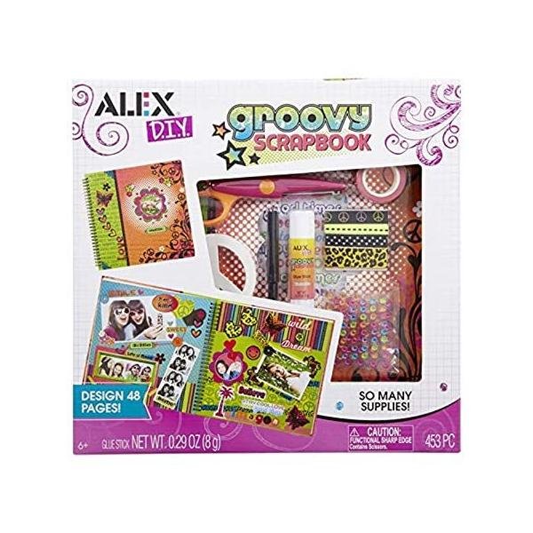 Alex Craft Groovy Scrapbook Kids Art and Craft Activity