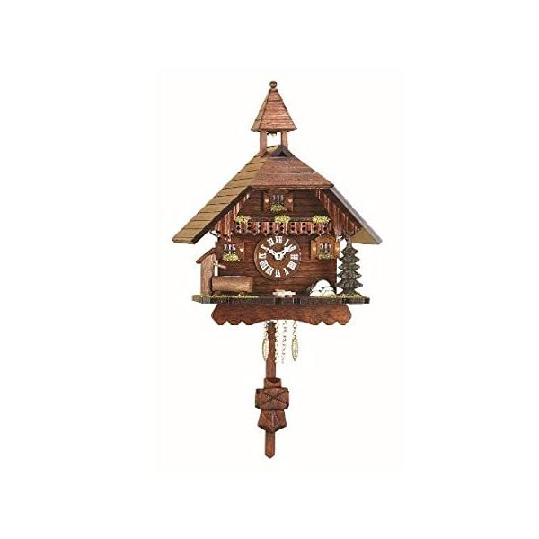 Trenkle Kuckulino Black Forest Clock Black Forest House with Quartz Movemen