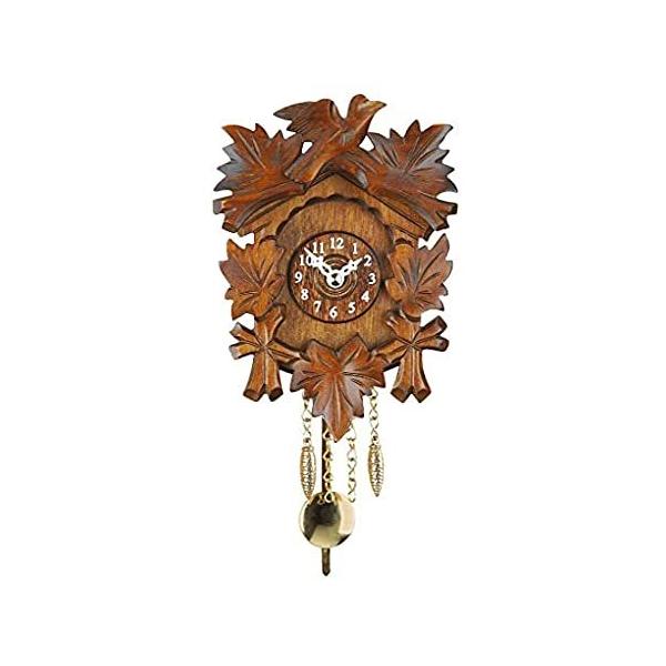 Trenkle Kuckulino Black Forest Clock with Quartz Movement and Cuckoo Chime