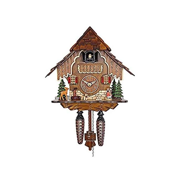 HerrZeit by Adolf Herr Quartz Cuckoo Clock - in The Black Forest AH 21 QM
