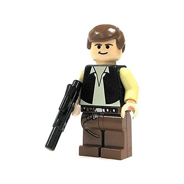 [���S]LEGO Star Wars Han Solo Minifigure with Blaster 1056 [���s�A���i] ���s�A���i