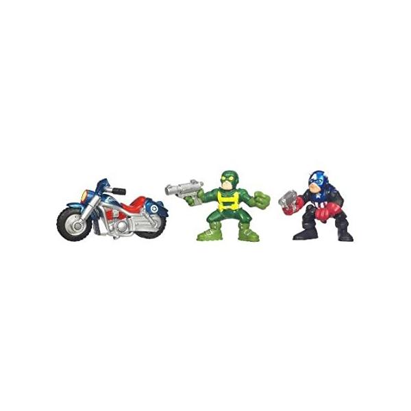 Hasbro Marvel Super Hero Squad Movie Pack w/ Motorcycle-Hydra Soldier ���s�A���i
