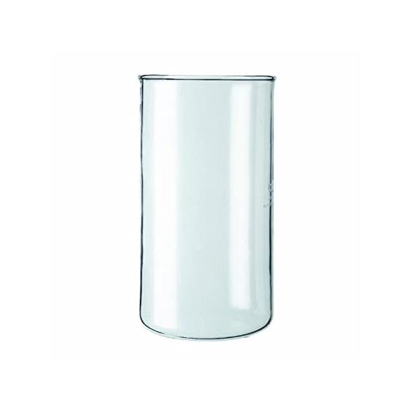 Bodum Chambord Locking Lid French Press Spoutless Spare Carafe, 12 Oz, Clea