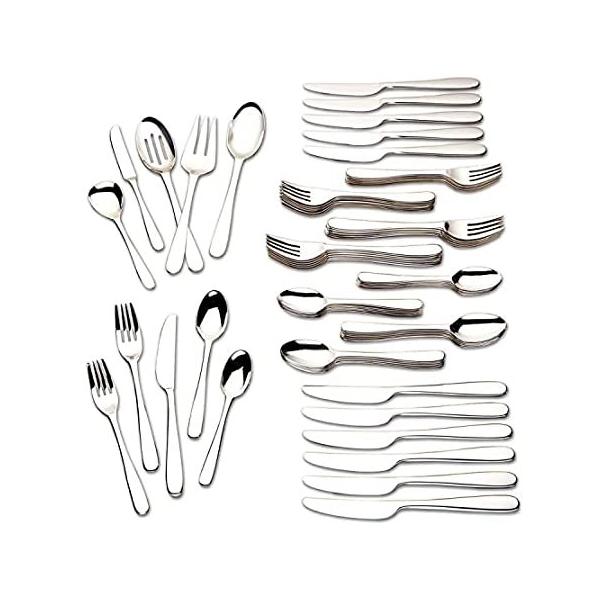 Stratton 65-piece Stainless Flatware Set by Lenox by Lenox sAi