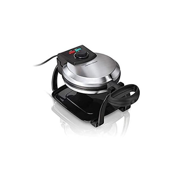 Hamilton Beach Flip Belgian Waffle Maker with Browning Control, Non-Stick G