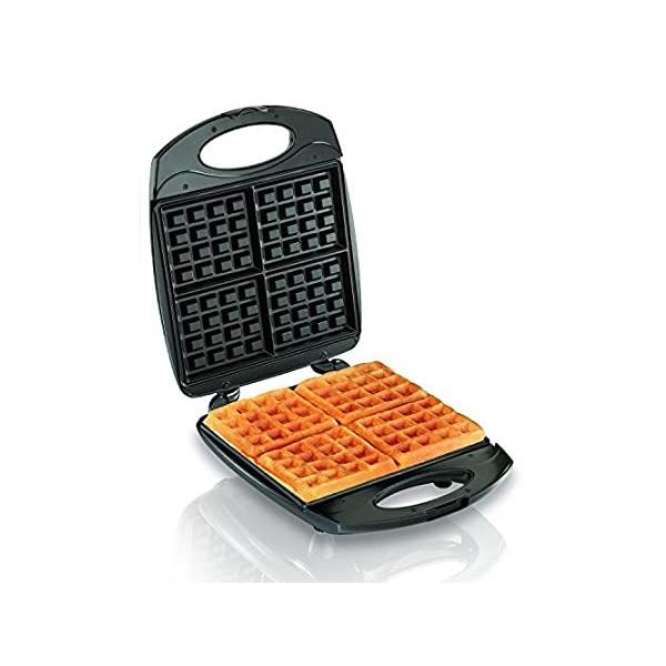 Hamilton Beach 4-Slice Non-Stick Belgian Waffle Maker with Indicator Lights