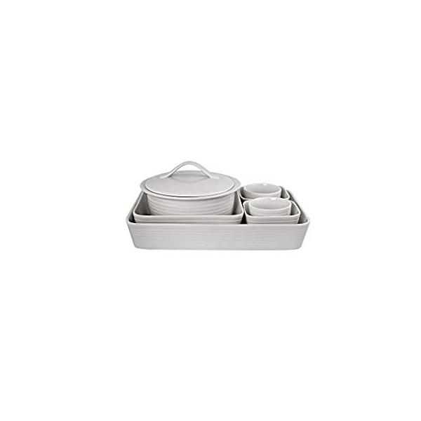 Gordon Ramsay Maze White 7-Piece Bakeware Set by Gordon Ramsay sAi