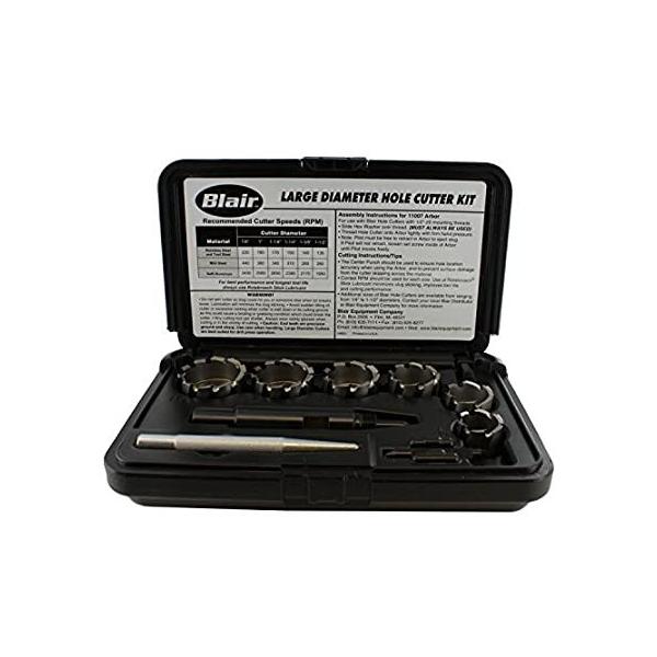 Kit 11Pc Blair Lg Diam Rotabroach Cutter