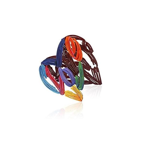 David Gerstein Strokes of Love Heart Sculpture