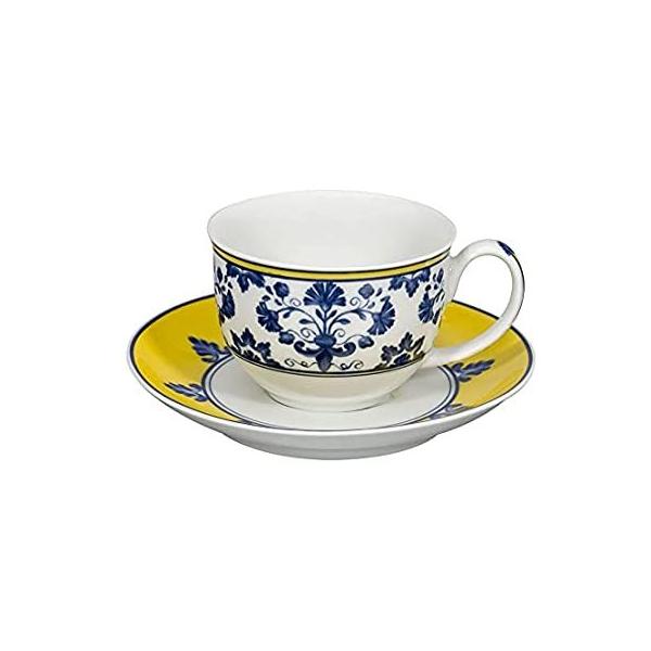 Vista Alegre pavillion-castelo Branco Coffee Cup and Saucer/�f�~Tasse ���s�A���i