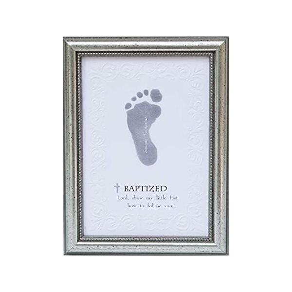 The Grandparent Gift Frame Wall Decor, Baptized Footprint by The Grandparen ���s�A���i