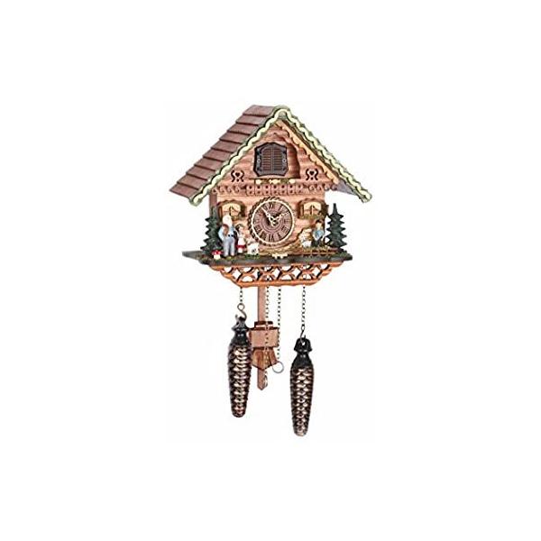 Trenkle Quartz Cuckoo Clock Swiss House with Music TU 489 QM