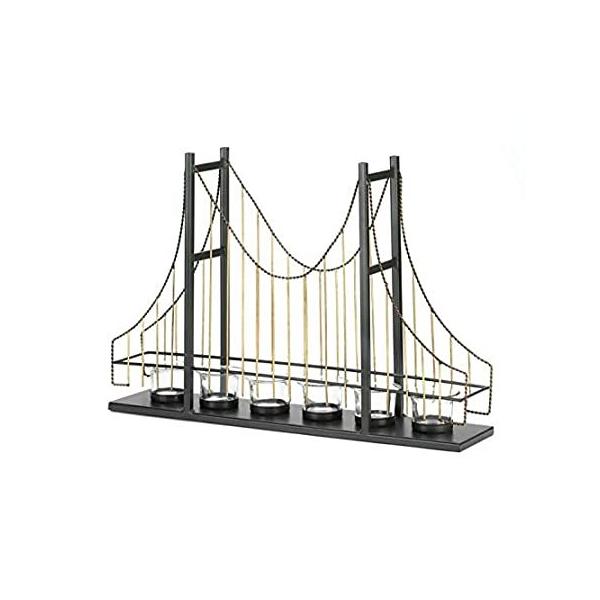 Home Locomotion Golden Gate Bridge Candleholder by Tom &amp; Co.