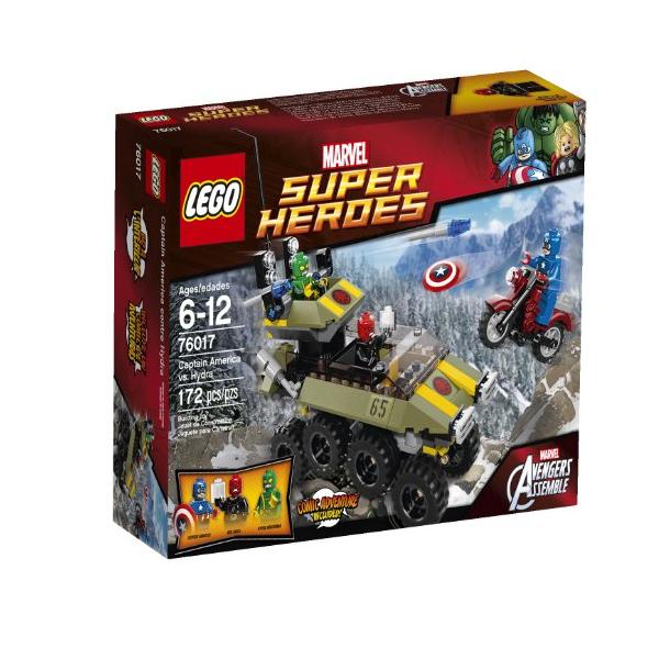 レゴ スーパーヒーローズ キャプテン アメリカ Vs ヒドラ ブロック 価格比較 価格 Com