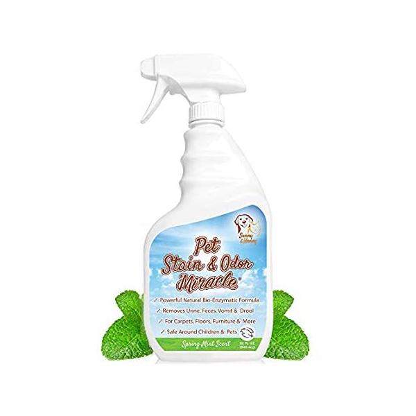 ybgStain &amp; Odor Miracle&amp;#xA0;&amp;#x2013;&amp;#xA0;yfN[i[ƔLpAAFecesAVomitADrool 32 FL OZ Enzyme Cl sAi