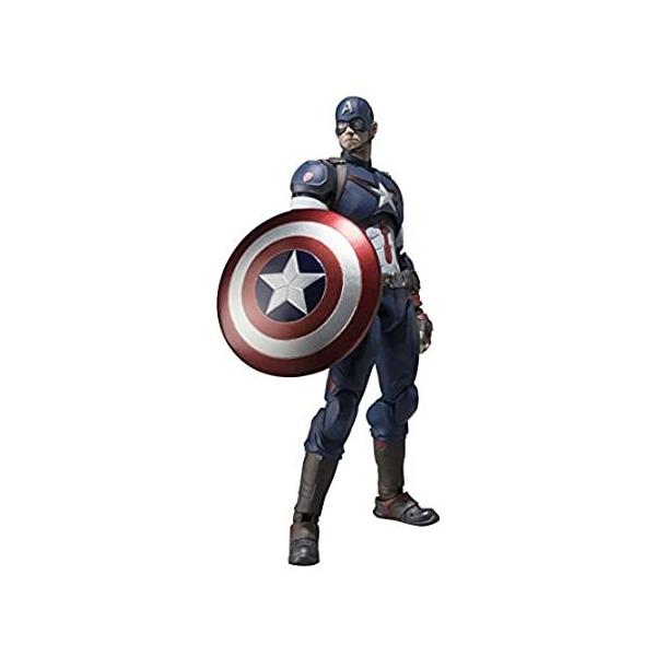 Banda&amp;#xEF; SH Figuarts Avengers Captain America About 155mm ABS u0026 PVC Paint