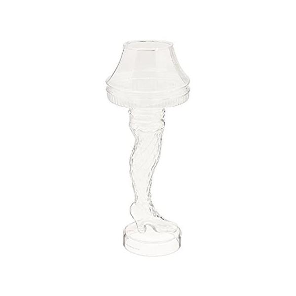 ICUP a Christmas Story Molded Leg Lamp Glass, 18 oz, Clear