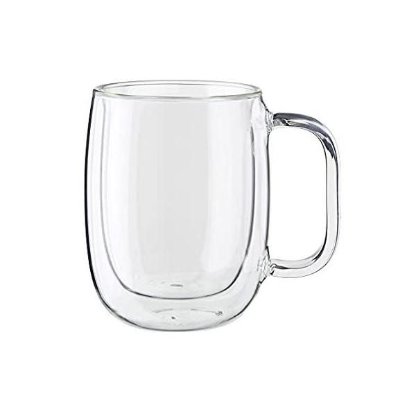 ZWILLING J.A. Henckels Coffee Mug 2 Piece, Clear
