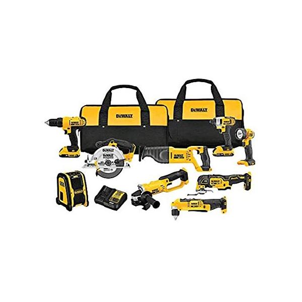 DEWALT 20V MAX Cordless Drill Combo Kit, 9-Tool (DCK940D2)