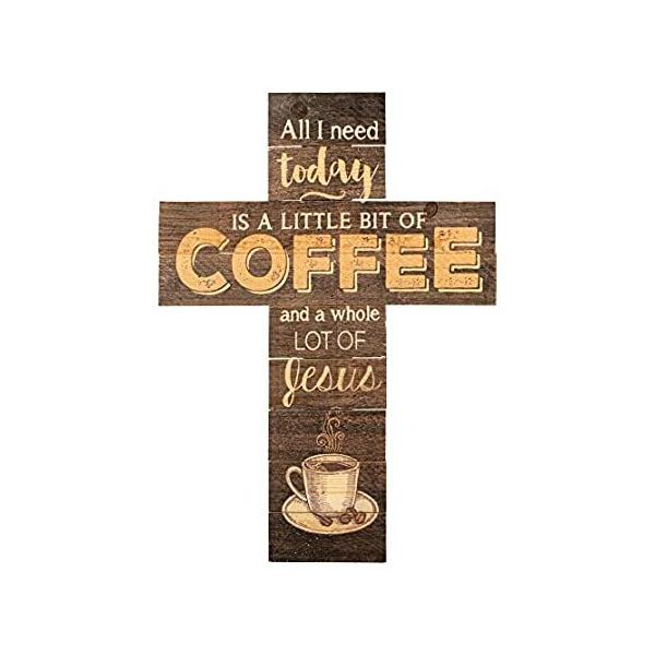 P. Graham Dunn All I Need is Coffee and Jesus _[N14 x 10 ؐǃA[g NXv[N