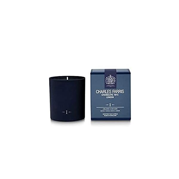 Charles Farris Scented Candle Grand Cascade Smoky Cedar Moss &amp; Amber 210g